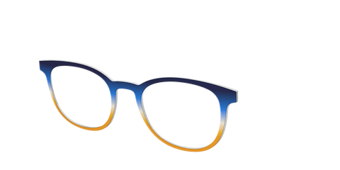 The Royal Blue to Gold Gradient