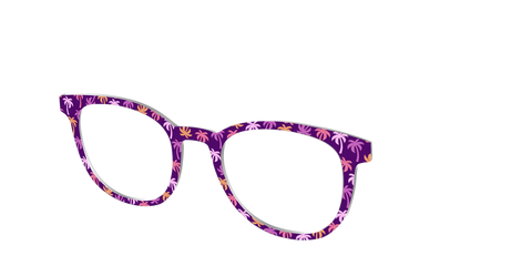 The Violet Palm Trees