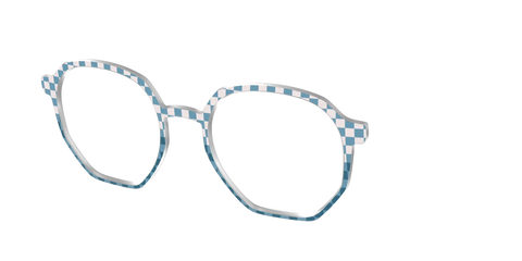 The Cerulean Check Split