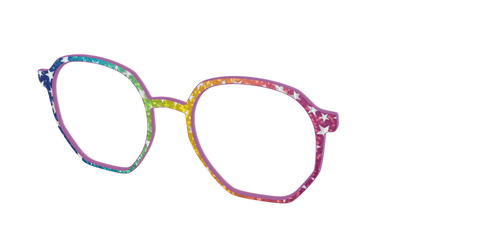 The Iridescent Rainbow Stars