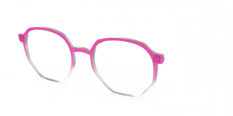 The Magenta Gradient Crystal