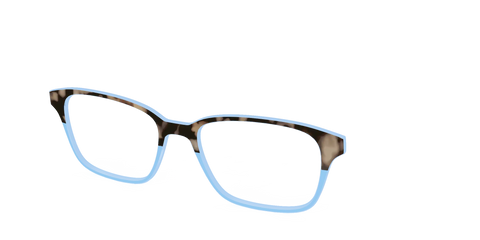 The Denim Tortoise Crystal Split