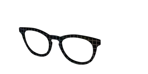 The Silver Iridescent Grid
