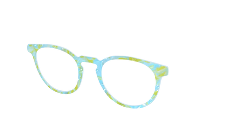 The Blue Lemonade Pearl Marble