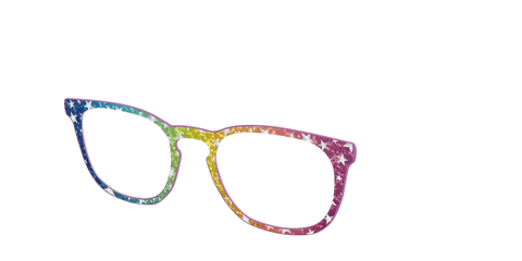 The Iridescent Rainbow Stars