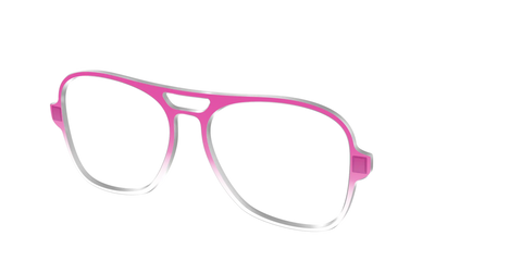 The Magenta Gradient Crystal