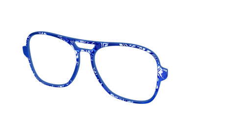 The Navy Shimmer Mosaic
