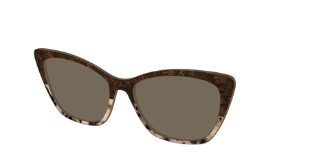 The Polarized Dark Oak Tortoise Split Sun Top