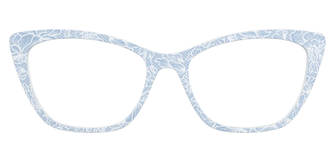 The Something Blue Floral Lace