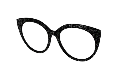 The Black Holographic Mini Dot